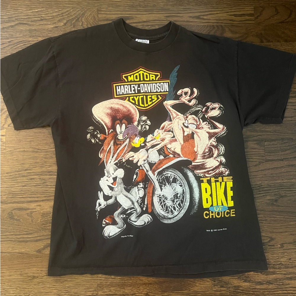 Looney Tunes x Harley Davidson Graphic Tee